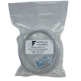 Blizzard White AF 1.75mm PCTG Filament Made in the USA!