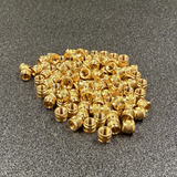 M5x5.8x7 Brass Heat Set Insert - 100 Pack
